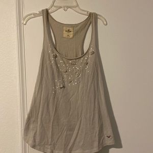 Hollister size medium grey tank top